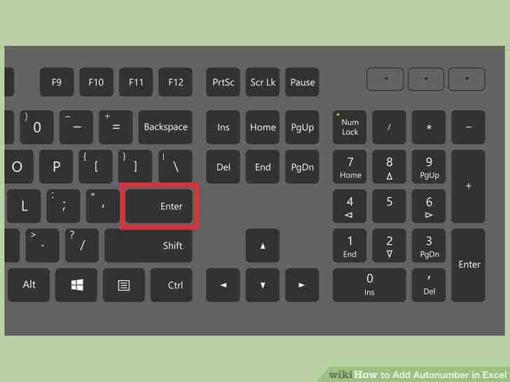 Image intitulée Ajouter numérotation automatique dans Excel Étape 3